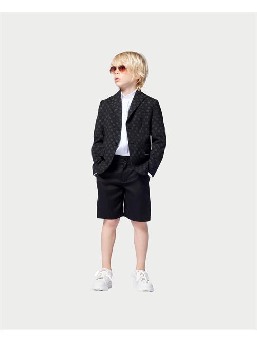 Bermuda bambino Karl Lagerfeld con logo KARL LAGERFELD | Z3041609B